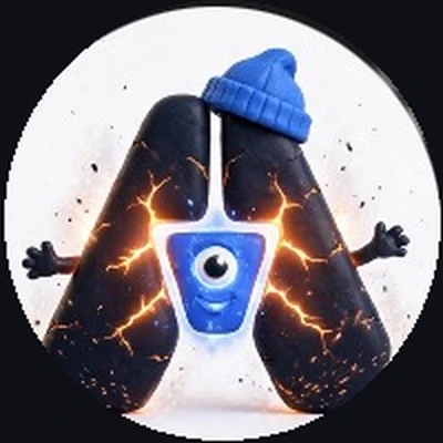 Ash, the Ashlr mascot, as a round profile picture.